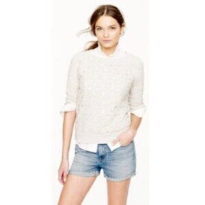J. Crew | Beige Women's Oatmeal Sweatshirt Size XXS